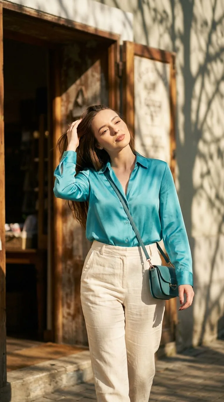 the blue that fits me — AI color analysis and styling preview by Palette Hunt