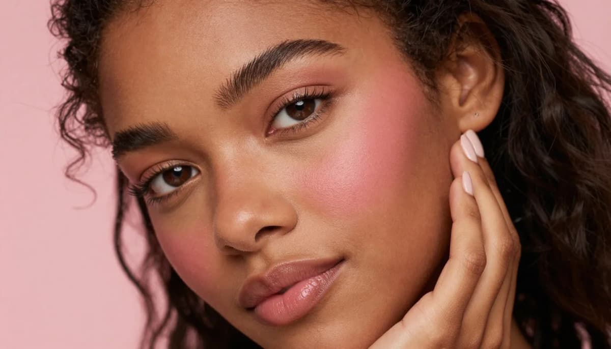 How to wear: Best Blush for Dark Skin How to wear best blush for dark skin — pairing deep warm berry, red-based berry, dark plum-red near the face